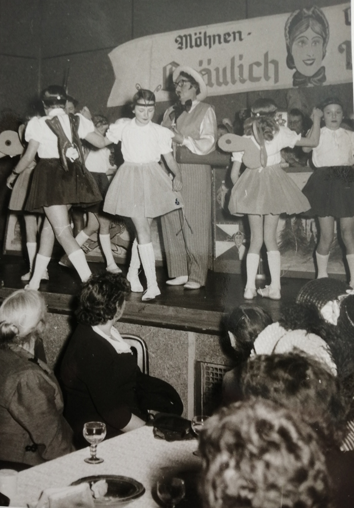 Möhnensitzung Gräulich-Bläulich (50er Jahre)